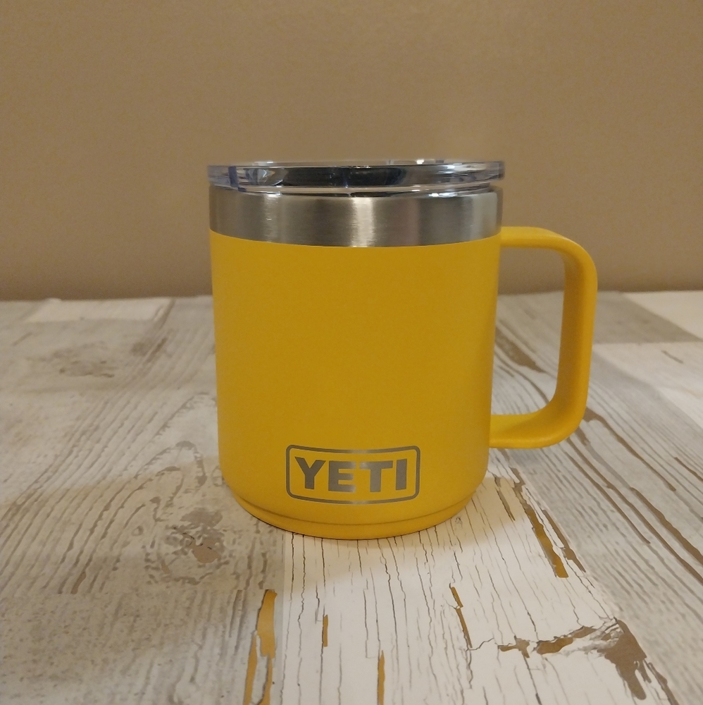 Yeti Yellow Rambler Tumbler